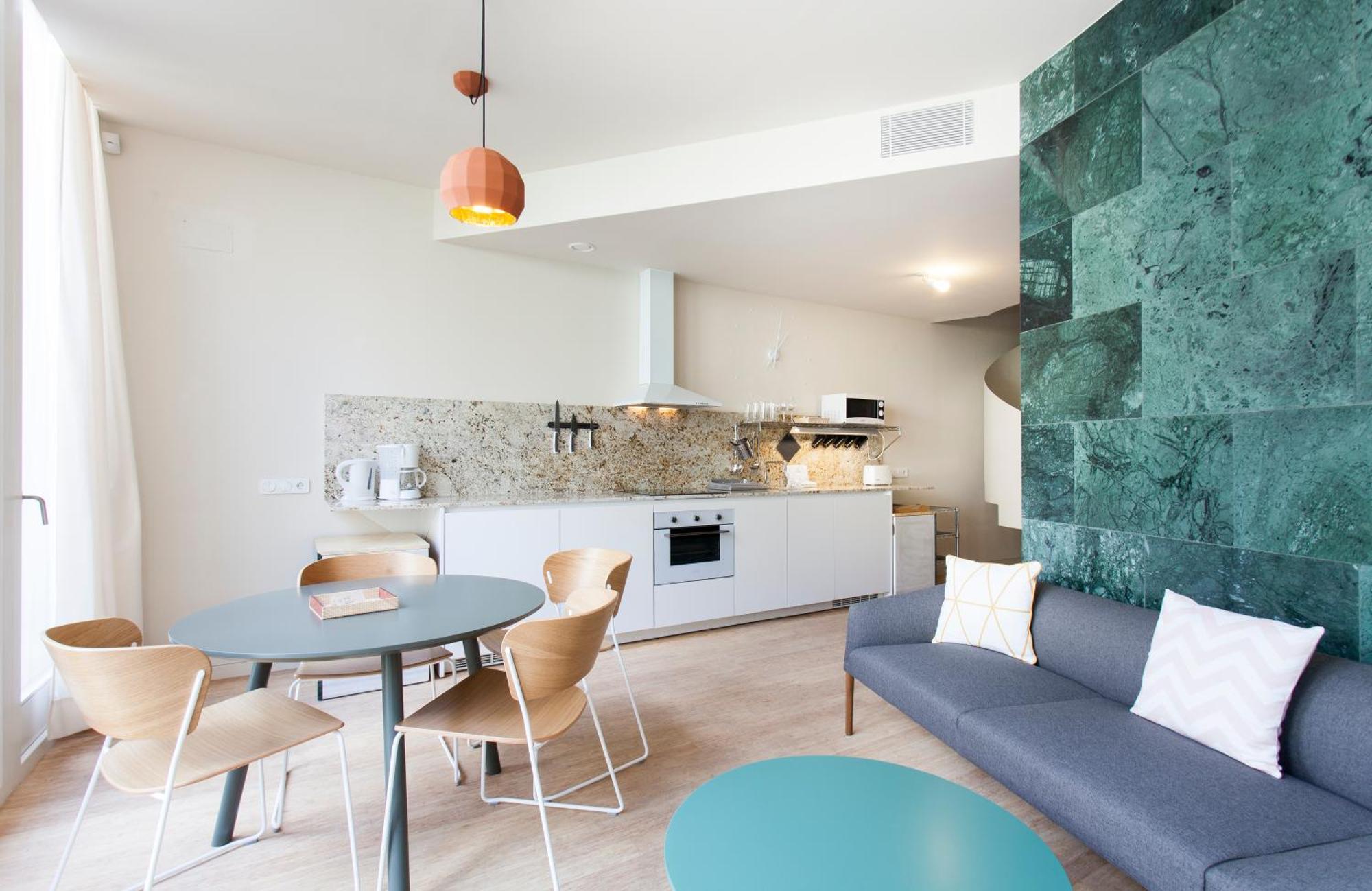 Aspasios City Oasis Apartments บาร์เซโลนา ห้อง รูปภาพ